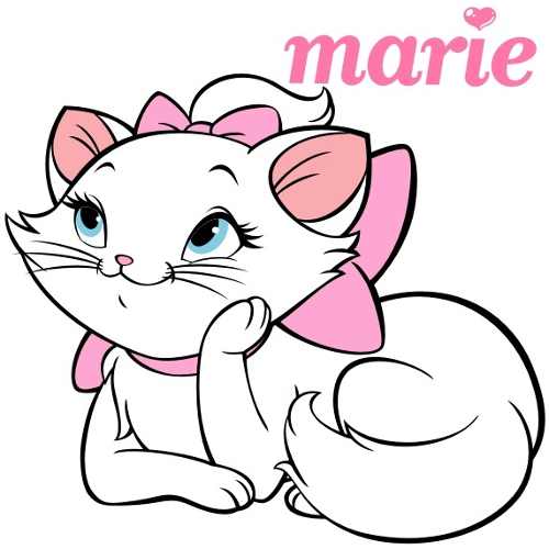 Rotulos Gatinha Marie