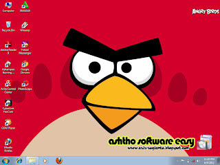 Theme Angry Birds untuk Windows 7