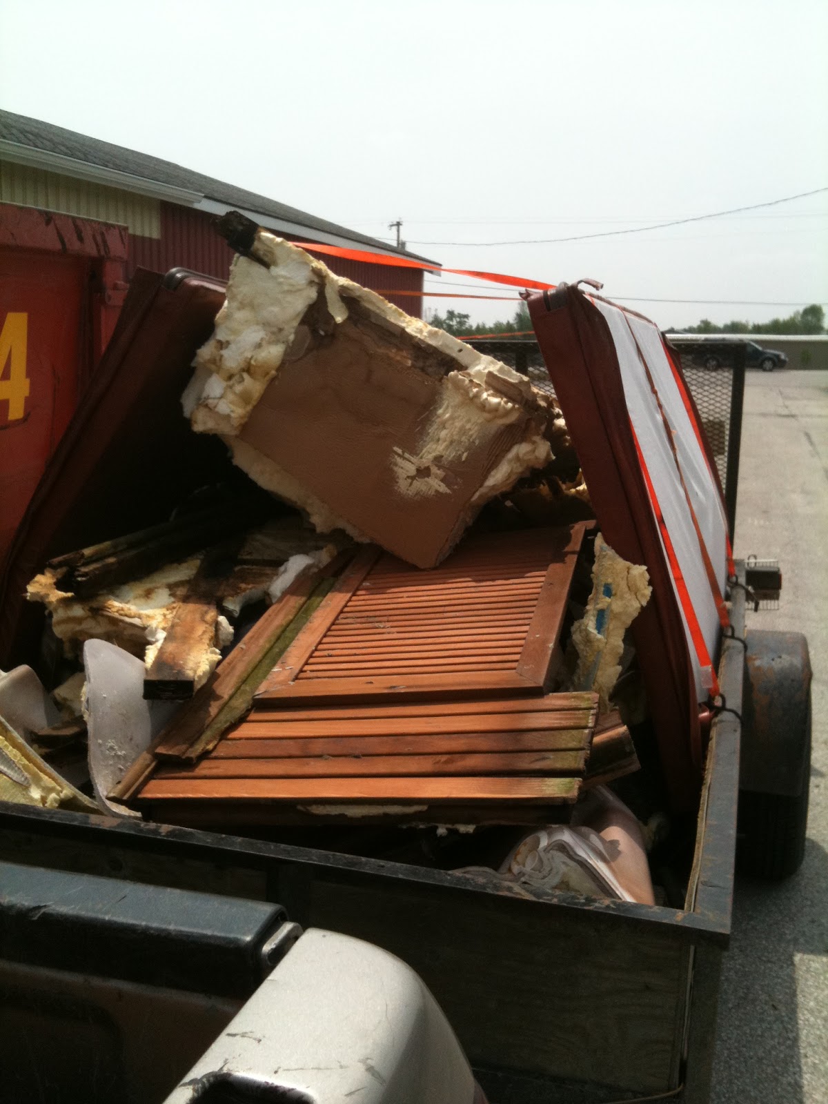 CREW CLEANUP & JUNK REMOVAL, LLC TRASH HAULING SERVICE, NOBLESVILLE