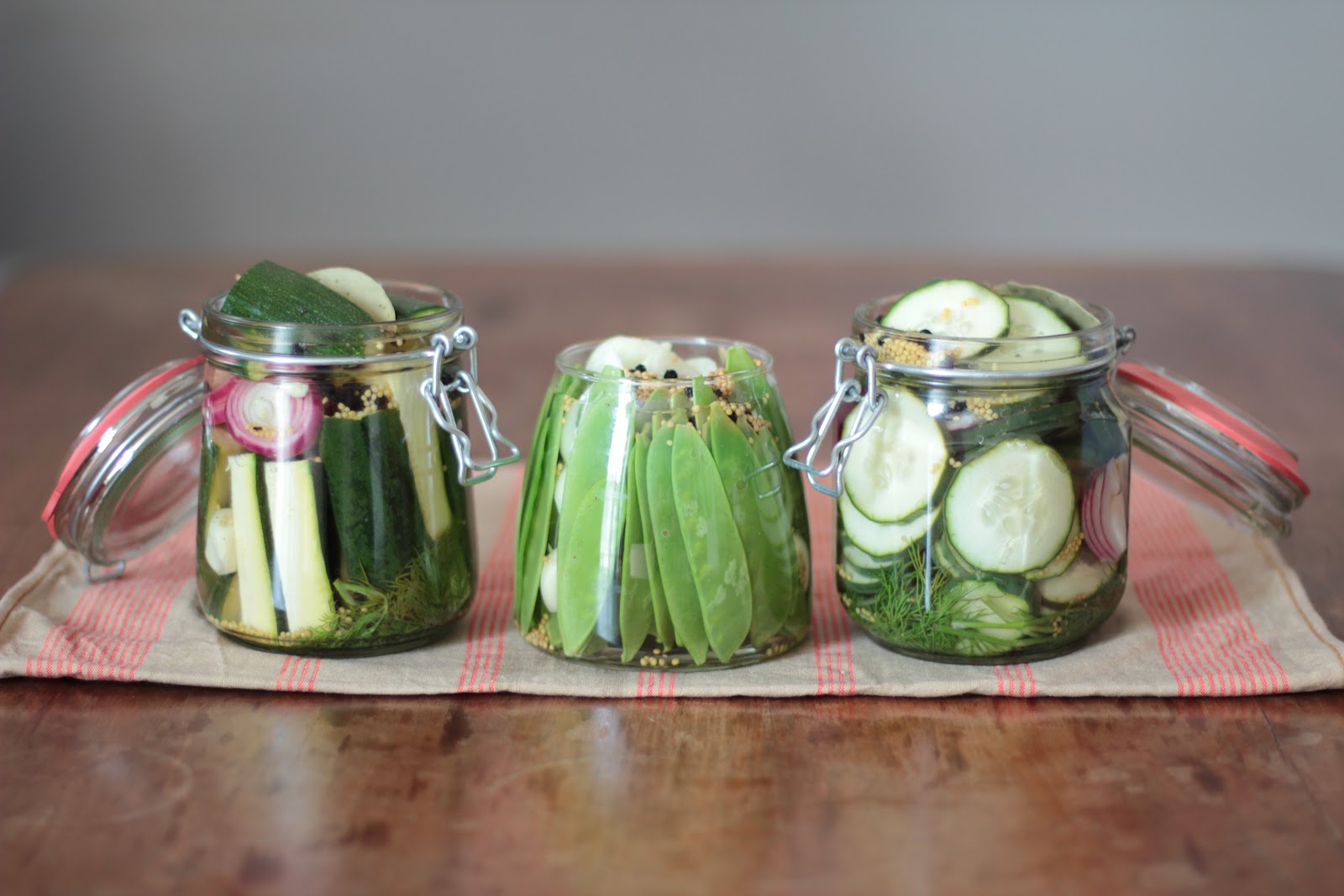 bake your slovak roots / slovenské korene Quickly Pickled Cucumbers