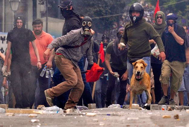 25. The Exarchia neighborhood in Athens will never gentrify and never surrender. (Athens street protests 2011 spilling out from the leftist Exarchia neighborhood.) - 49 Reasons To Love Hellas (Greece) 25. The Exarchia neighborhood in Athens will never gentrify and never surrender. (Athens street protests 2011 spilling out from the leftist Exarchia neighborhood.) - 49 Reasons To Love Hellas (Greece)