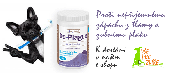 De-Plaque 50g - odstraní zápach z tlamy, zubní plak a kámen