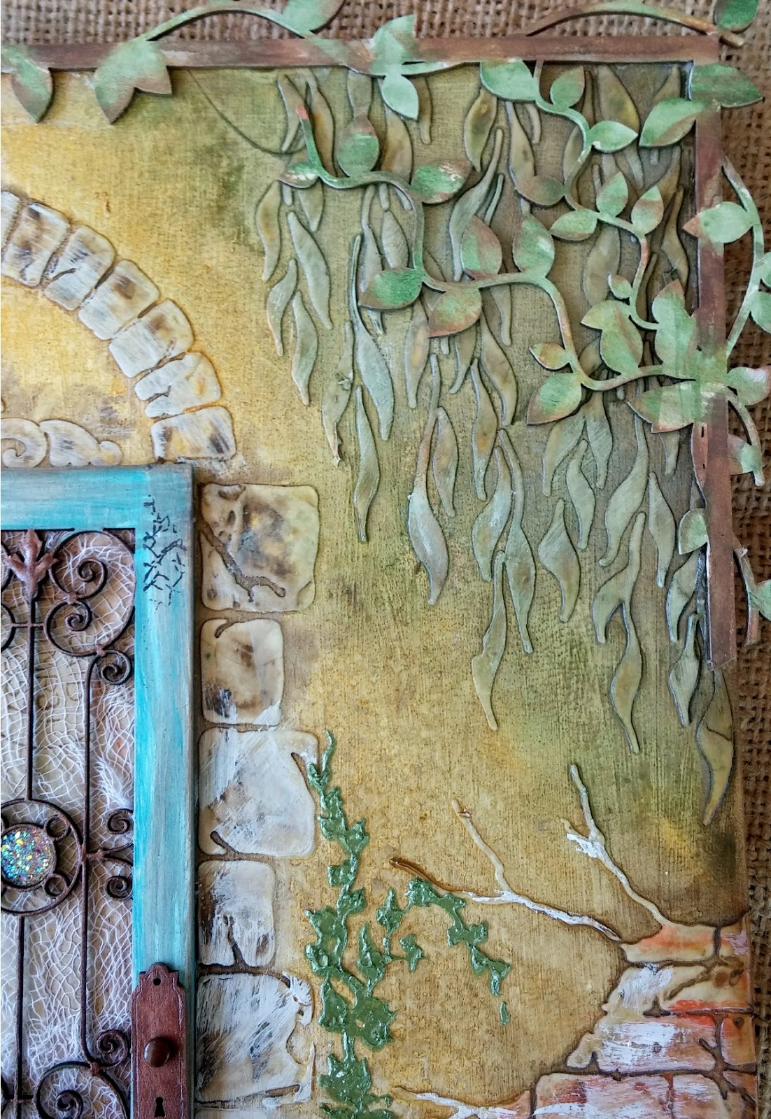 Shimmerz Paints Textured Journal Covers with Gabrielle {Video Tutorial}