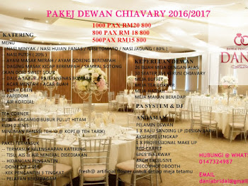 PAKEJ KAHWIN CHIAVARI MURAH