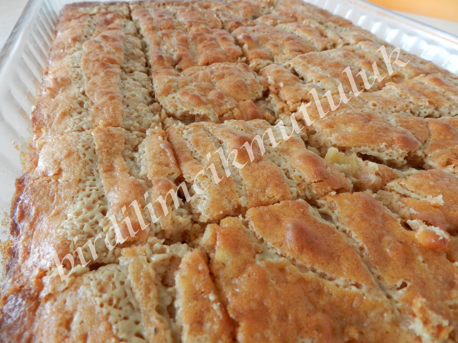 Tahinli Kek Yapılışı Tahinli Kek Yapılışı