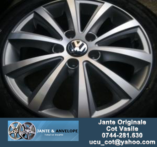 Vand Jante Originale Vw Passat Golf 5 Touran Noi Pe 16 Inch