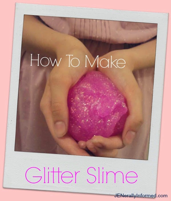 How To Make Glitter Slime