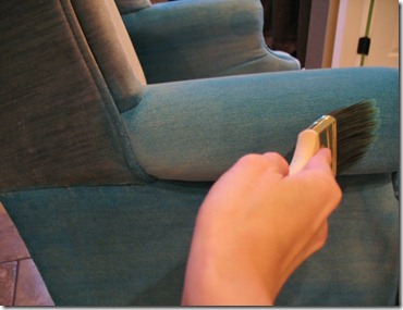 Tutorial: Cómo pintar el tapizado de un sillón