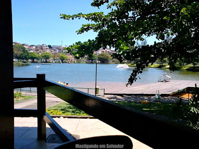 Cheiro de Pizza: Vista do Dique do Tororó a partir do varandão