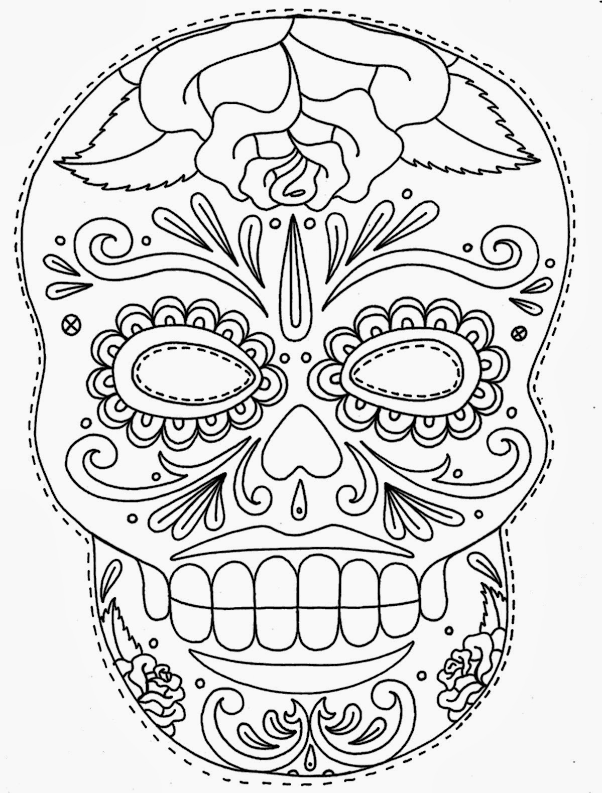 Tattoos Book +2510 FREE Printable Tattoo Stencils Skulls