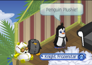 animal jam penguin plushie