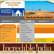 Incredible India Website Review - Click to view PDF