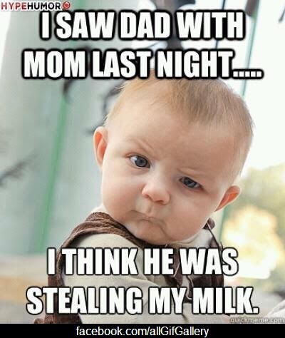 I saw dad with mom last night | All Gif Gallery