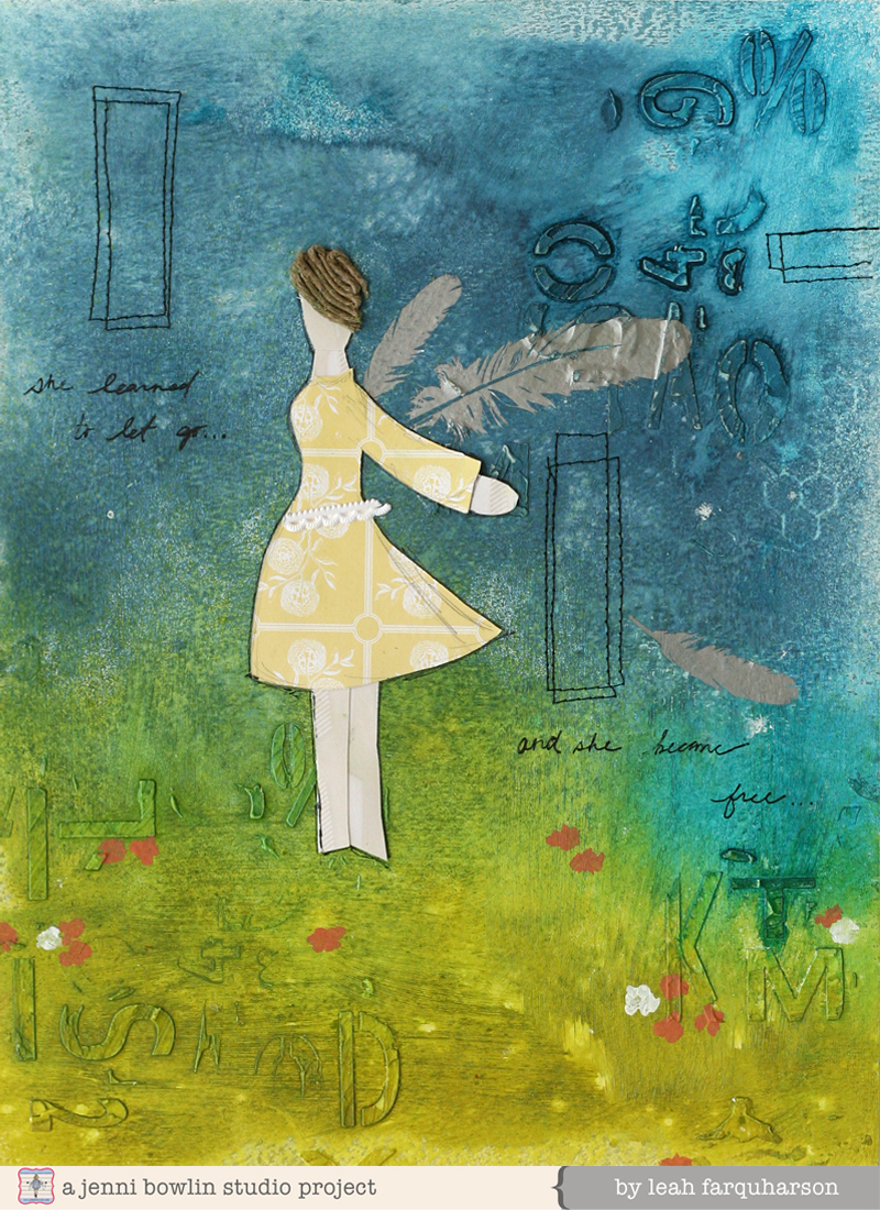 A Musing to Create art journal freedom + jenni bowlin