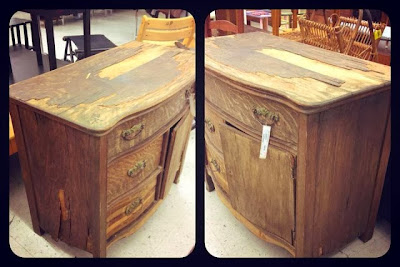 Amazing Dresser Makeover By Furniture Alchemy - Featured On Furniture Flippin'