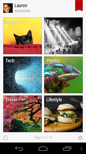 Flipboard para Android e iPhone, Revista con contenidos de tu Social Media Flipboard para Android e iPhone, Revista con contenidos de tu Social Media
