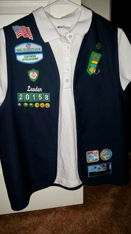 Girl Scout Fun Patch Placement fasrmass