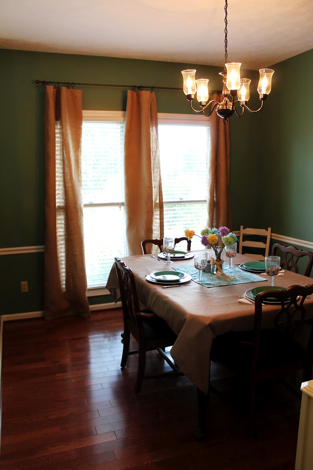 Living the Sweet Life How to Burlap Curtains