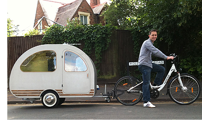 bicycle towing trailer