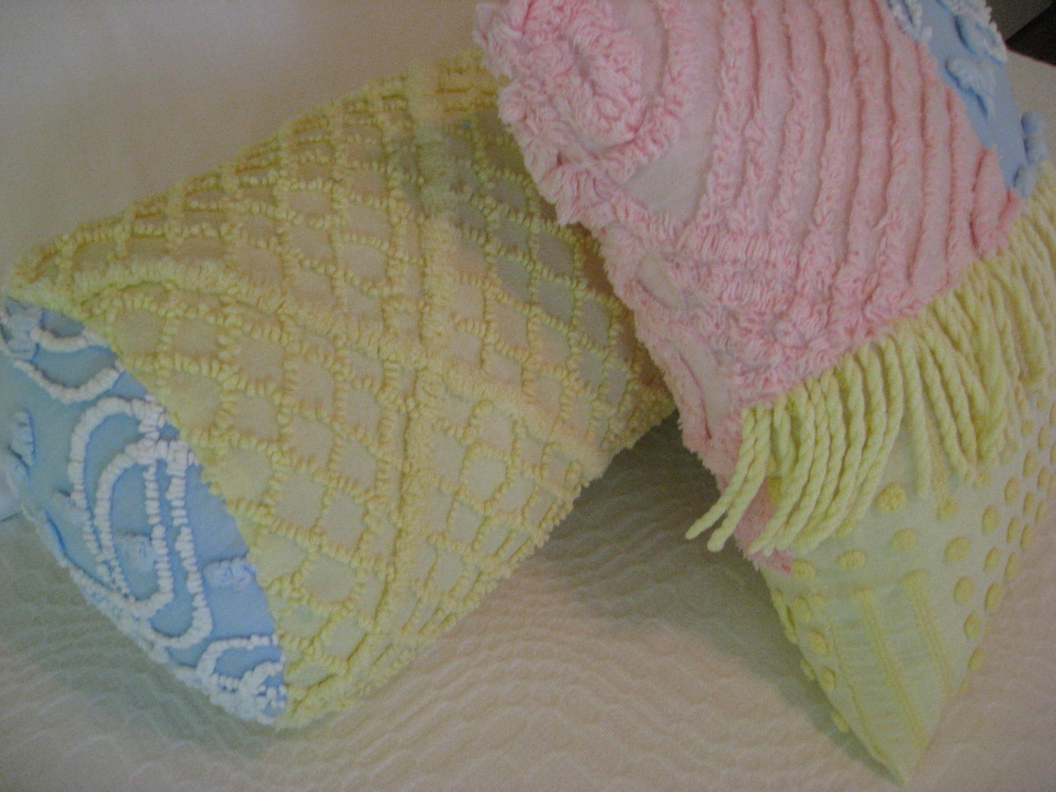 THE CATNAP COTTAGE chenille pillows