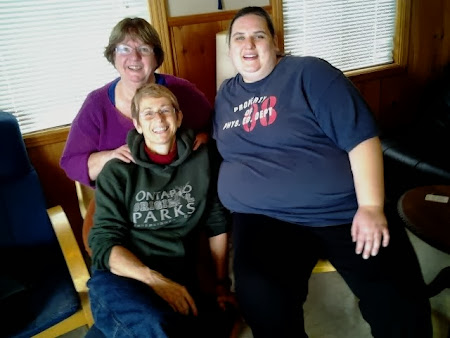 Kate, Joanne and Amanda