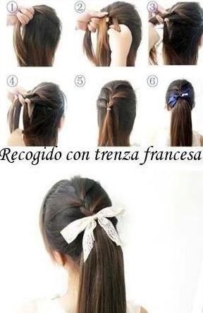 peinados lindos y faciles paso a paso