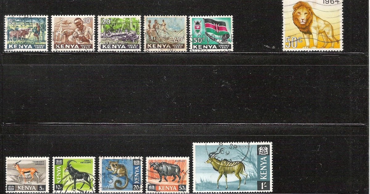 My Postage Stamps Collection Kenya