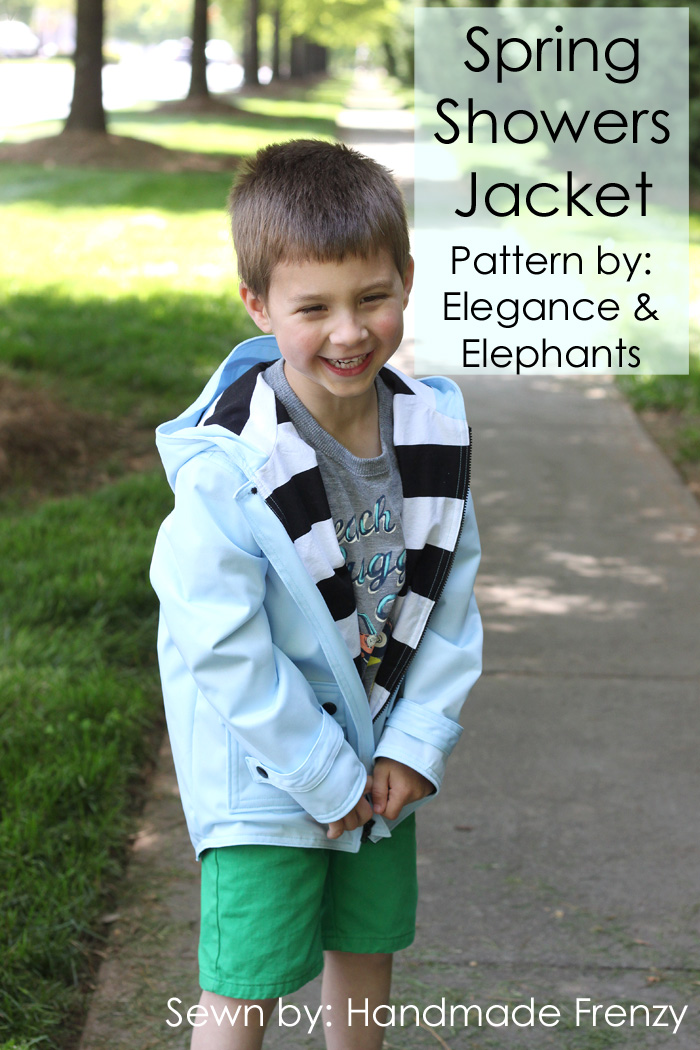Spring Showers Jacket Pattern Tour & Tips On Sewing With PUL