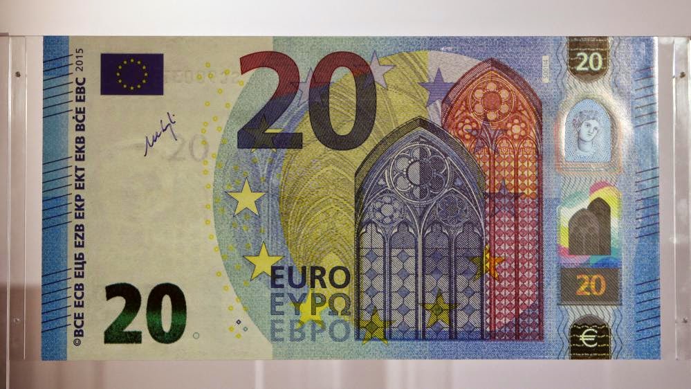 BLOG : QUARTIER BUTTES-HALAGE-BLEUETS-BORDIERES-PINSONS: Le nouveau billet  de 20 euros