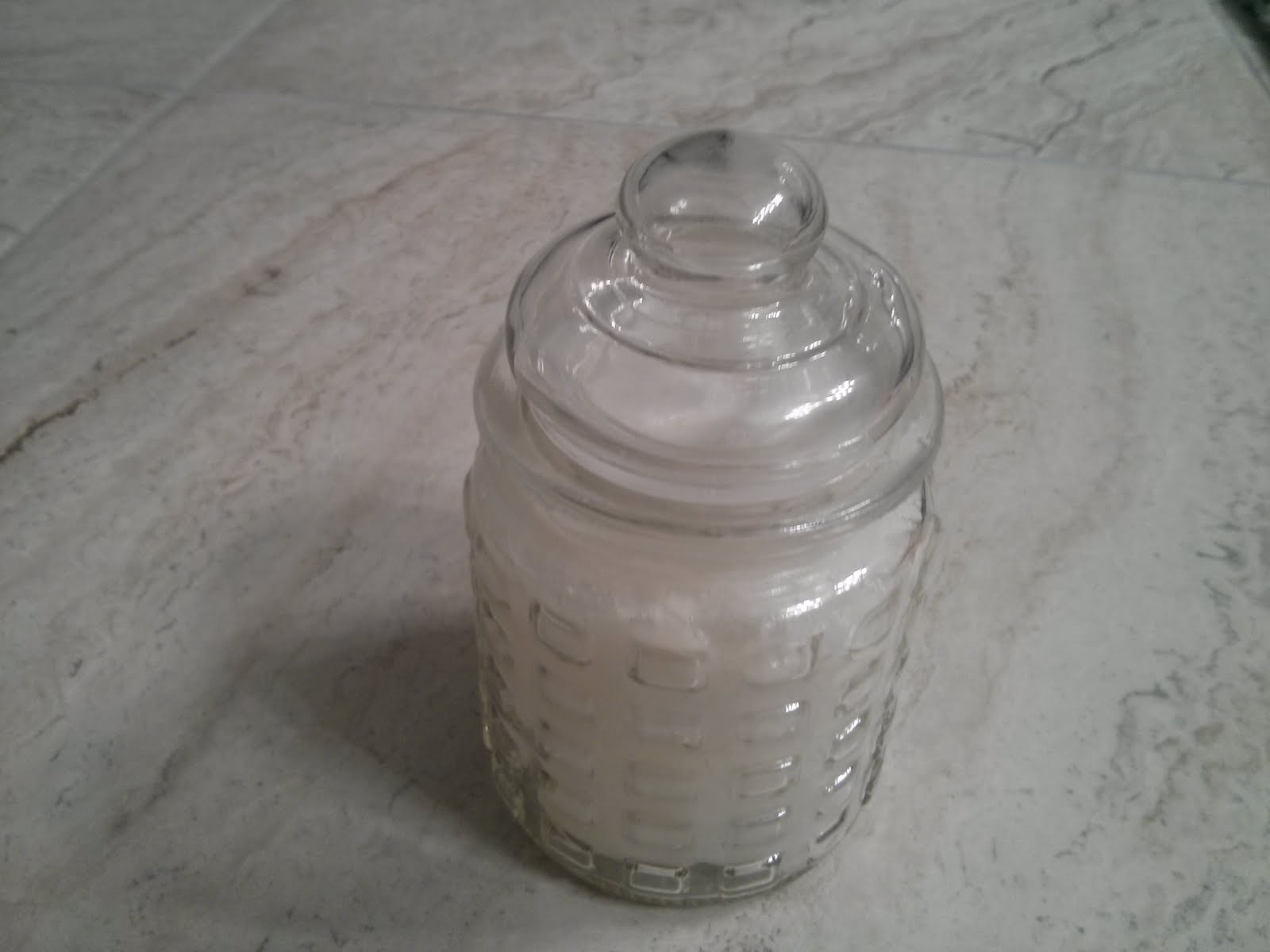 Quick & Dirty Dollar Tree Coconut Oil Jar