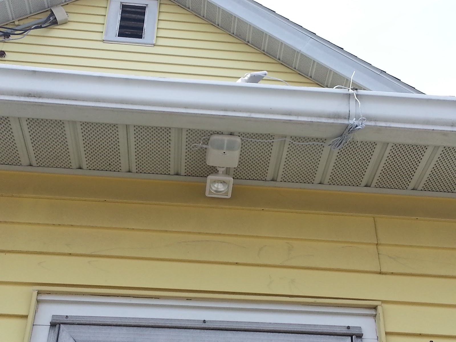 solar panel door light