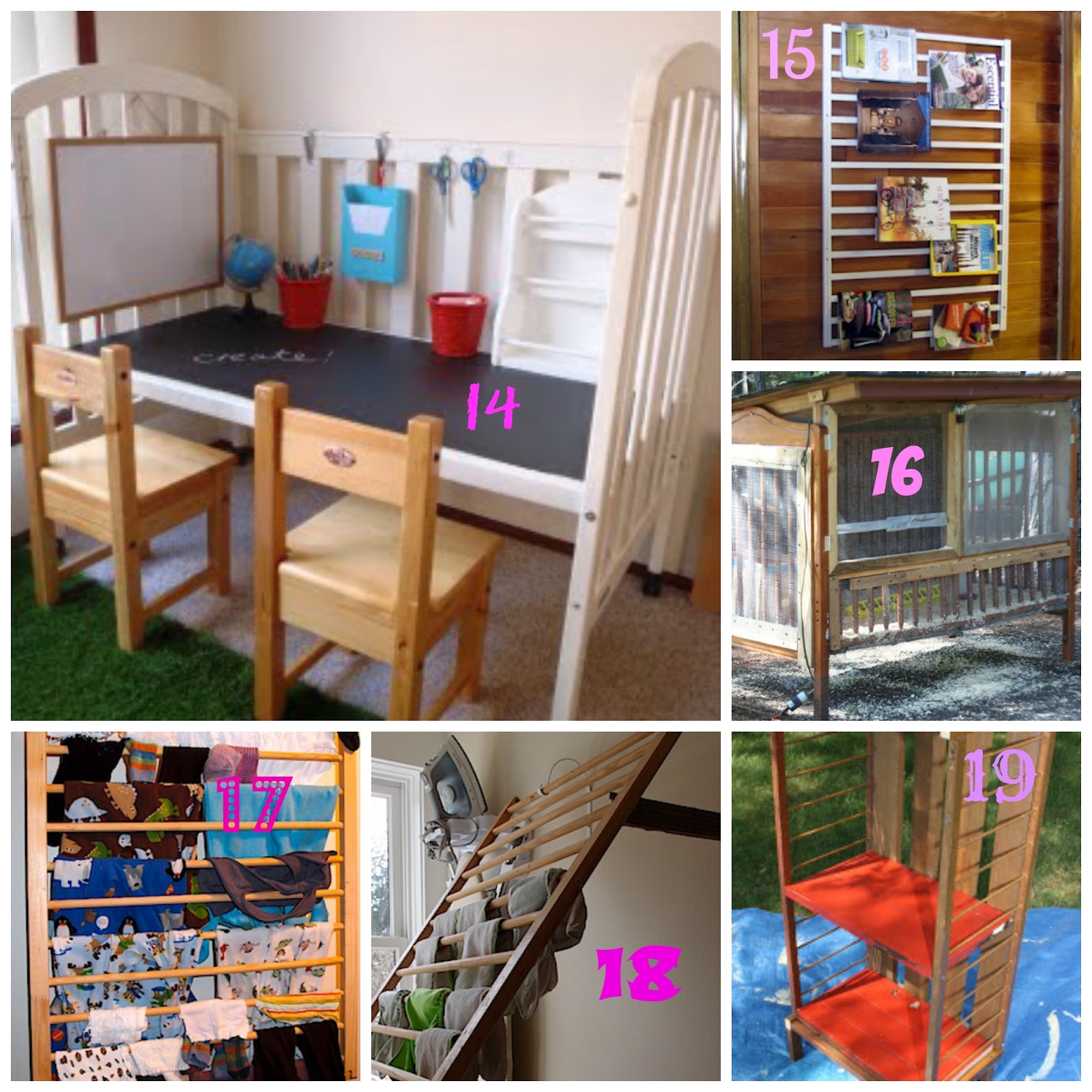 20 Ways to Upcycle a Crib