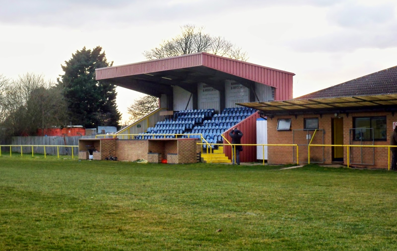 Football Grounds visited by Richard Bysouth Newmarket Town FC