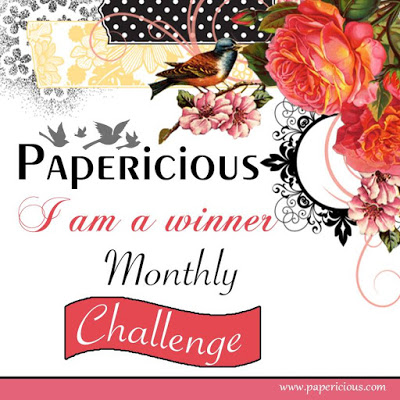 Winner @ Papericious Monthly Challenge Dec'16