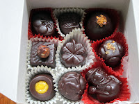 Raw Chocolates in Gift Box raw chocolates in box