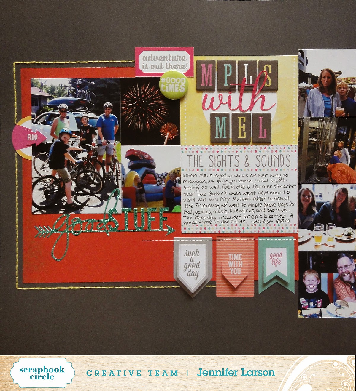 Midwest Scrapgarden Scrapbook Circle and PageMaps blog hop!