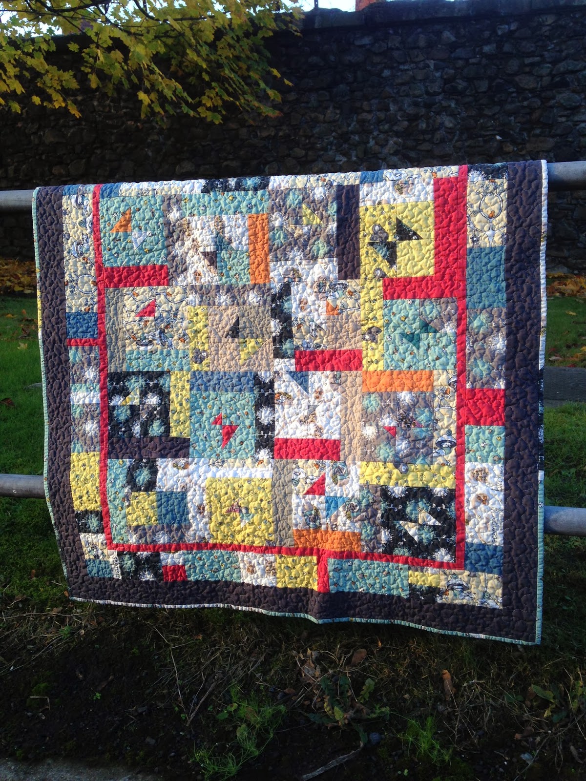 Pin Fiddle Quilts Evan's Quilt.