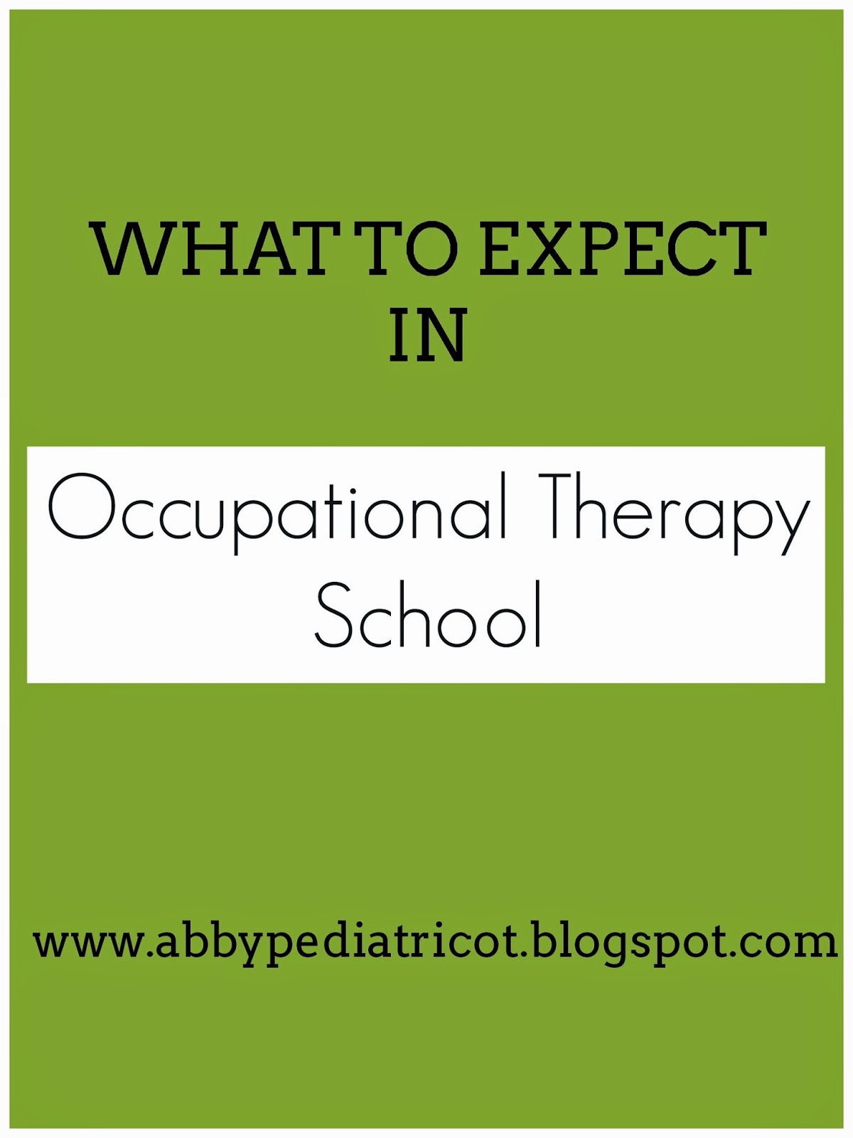 Occupational therapy essays