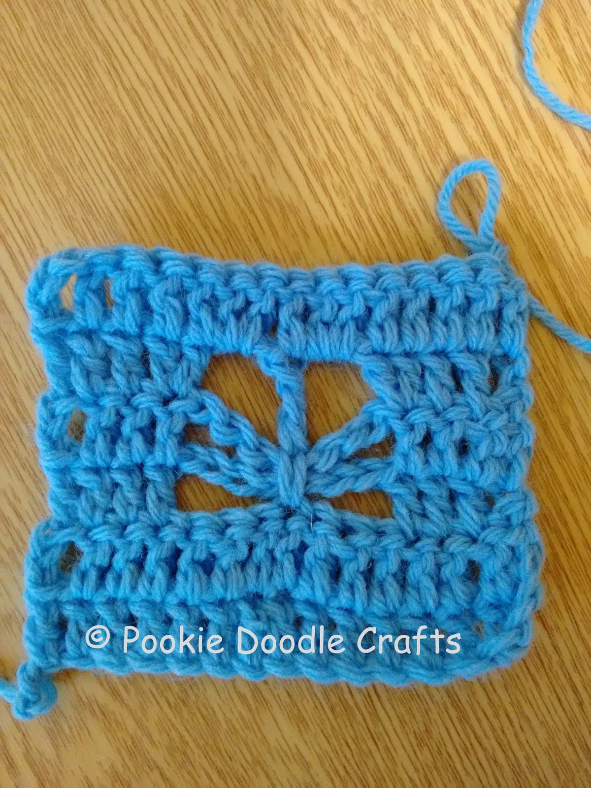 Pookie Doodle Crafts Butterfly Stitch Crochet Tutorial