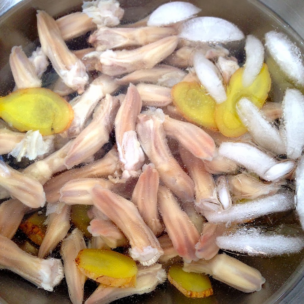 JULES FOOD... Duck Tongues. Two ways. Slow Simmer and Oven Braised