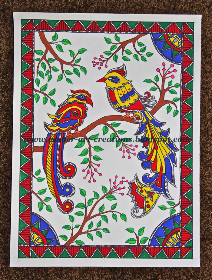 Material Used For Madhubani Painting Material Used For Madhubani Painting