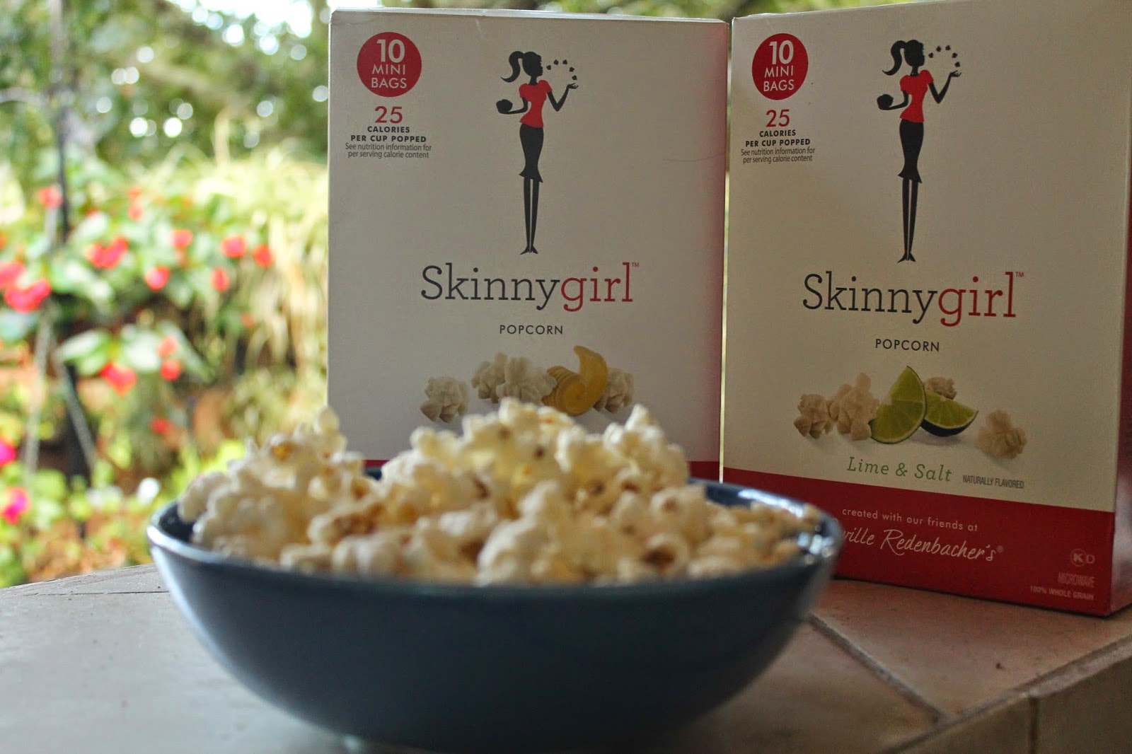 SkinnyGirlSnacks Popcorn Sriracha Lime Popcorn Recipe I Run For Wine