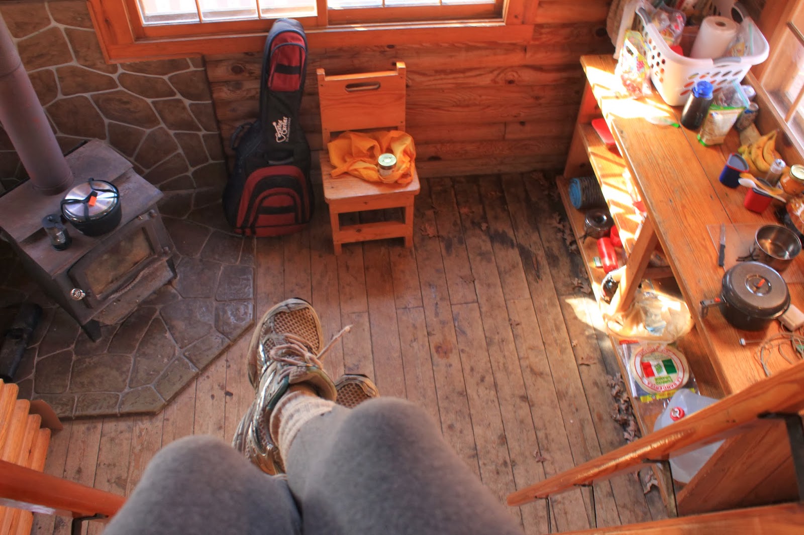 Peachy Press Cabin Trip With My Parents