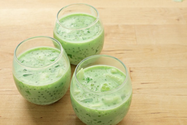Filipino Buko Pandan Salad In A Glass Filipino Buko Pandan Salad In A Glass