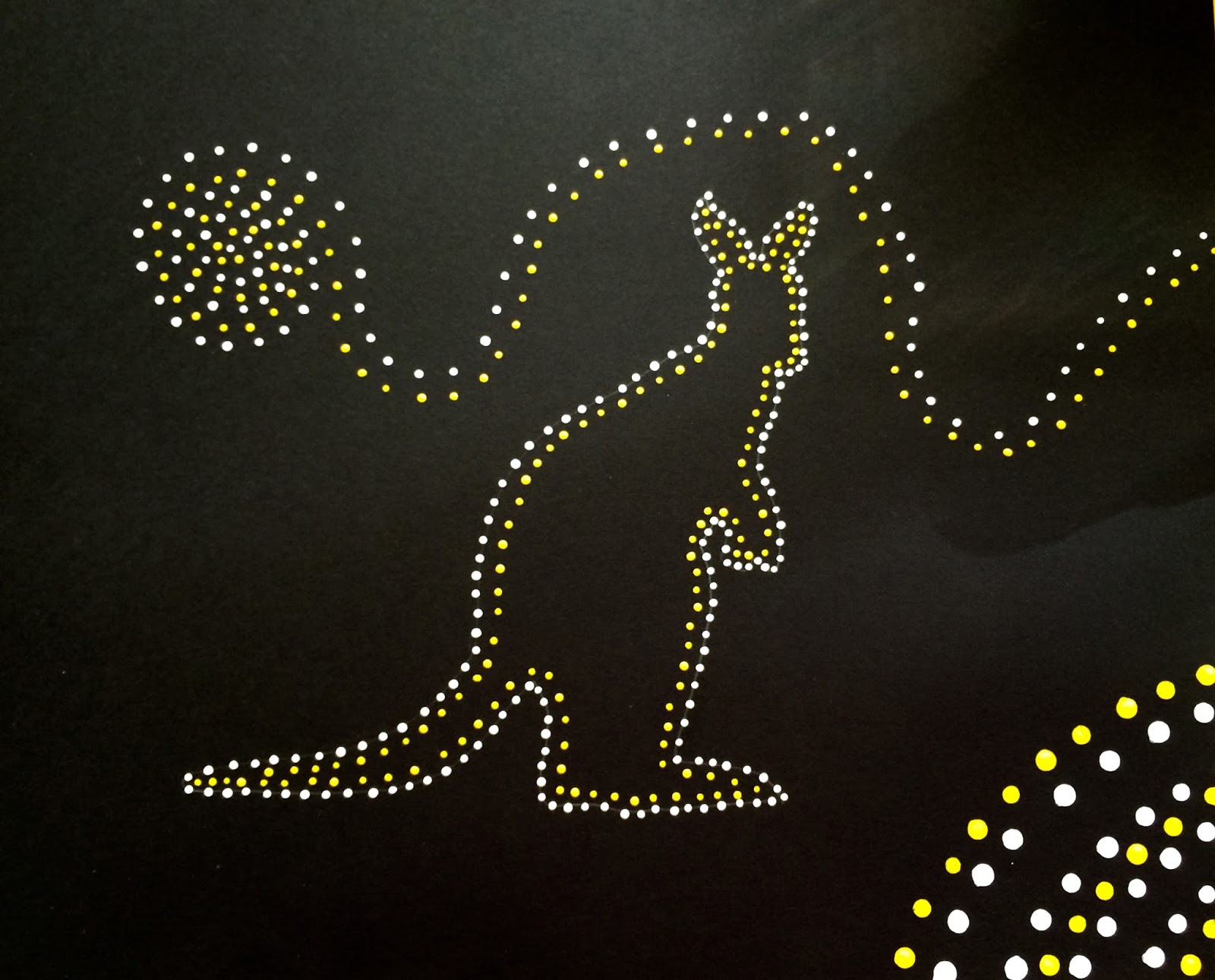Kathy�s Art Project Ideas Aboriginal Dot Art Lesson