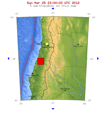 Terremoto chile, 25 de Marzo de 2012 Terremoto chile, 25 de Marzo de 2012