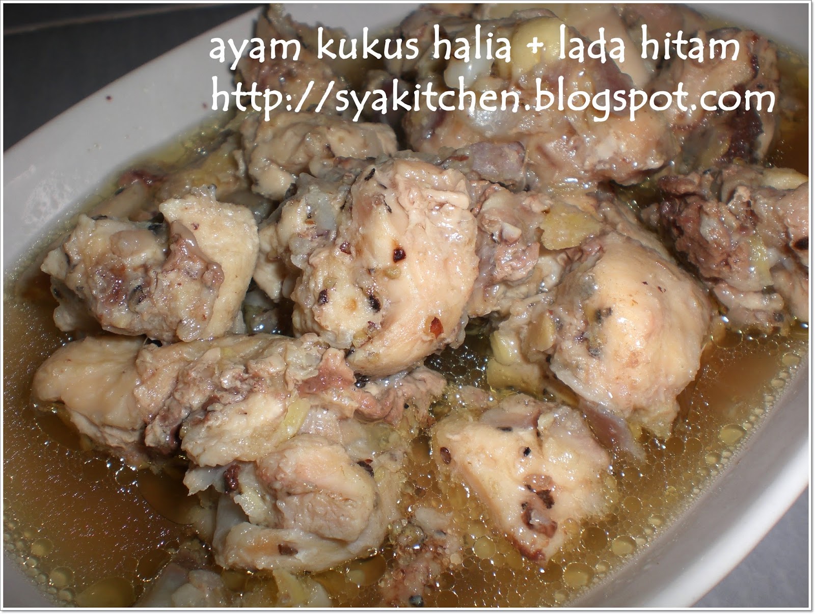 Ayam stim halia