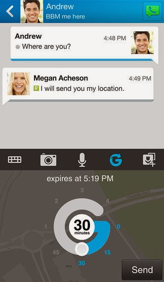 BBM for iPhone 2.0.0.31 Image by BBM - softwikia