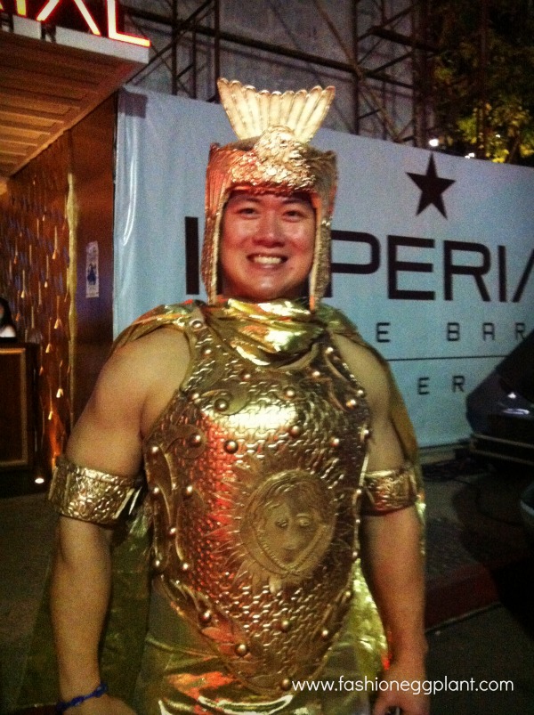 axl rose costume for prive halloween ball 2012 Fashion Eggplant