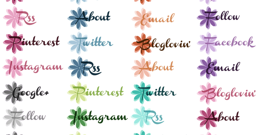 Freebie Fridays #16 - Social Media Flower Banners | The Dutch Lady Designs
